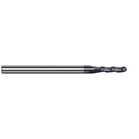 Harvey Tool 5mm Cutter dia. x 15mm  Carbide Ball End Mill for Exotic Alloys, 4 Flutes, AlTiN Nano Coated 975364-C6